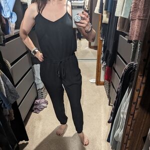 Banana Republic black jumpsuit